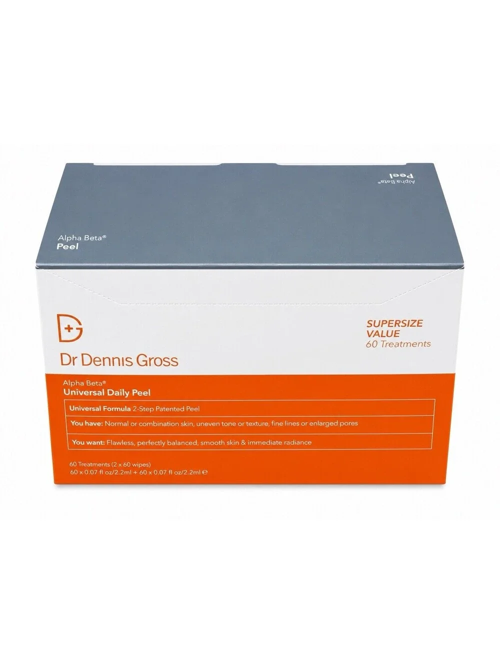Dr Dennis Gross Alpha Beta Universal Daily Peel 60 Treatments EXP 02/2027 NEW